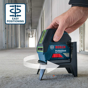 NIVEL A LASER VERDE 12MM COM SUPORTE ARTICULADO GLL 2-12G 0601063VD0 BOSCH