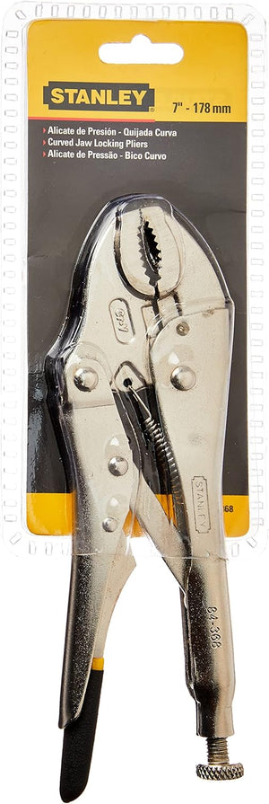 ALICATE DE PRESSÃO CURVO 7" POLEGADAS 84-368 STANLEY