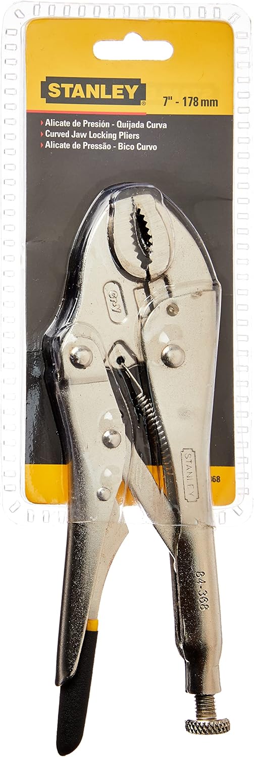 ALICATE DE PRESSÃO CURVO 7" POLEGADAS 84-368 STANLEY
