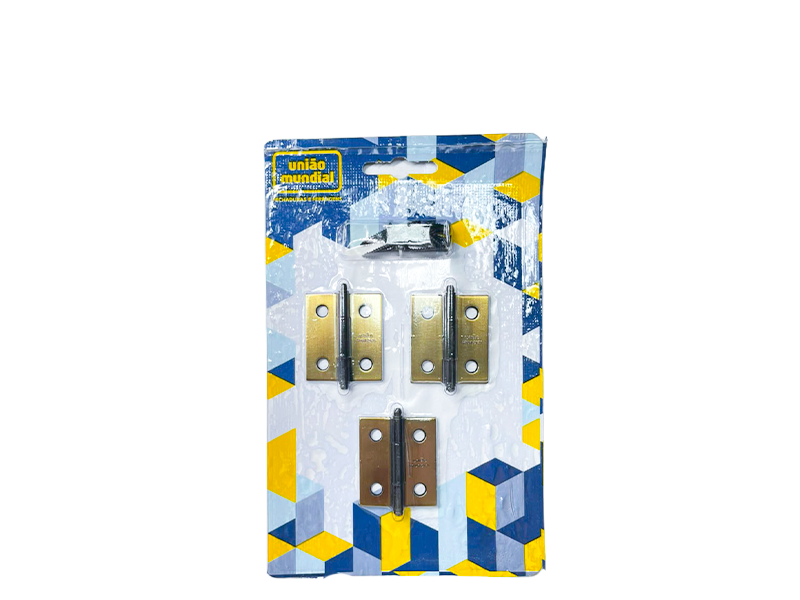 DOBRADIÇA 1.1/2" ANTIQUE 621408 UNIÃO MUNDIAL