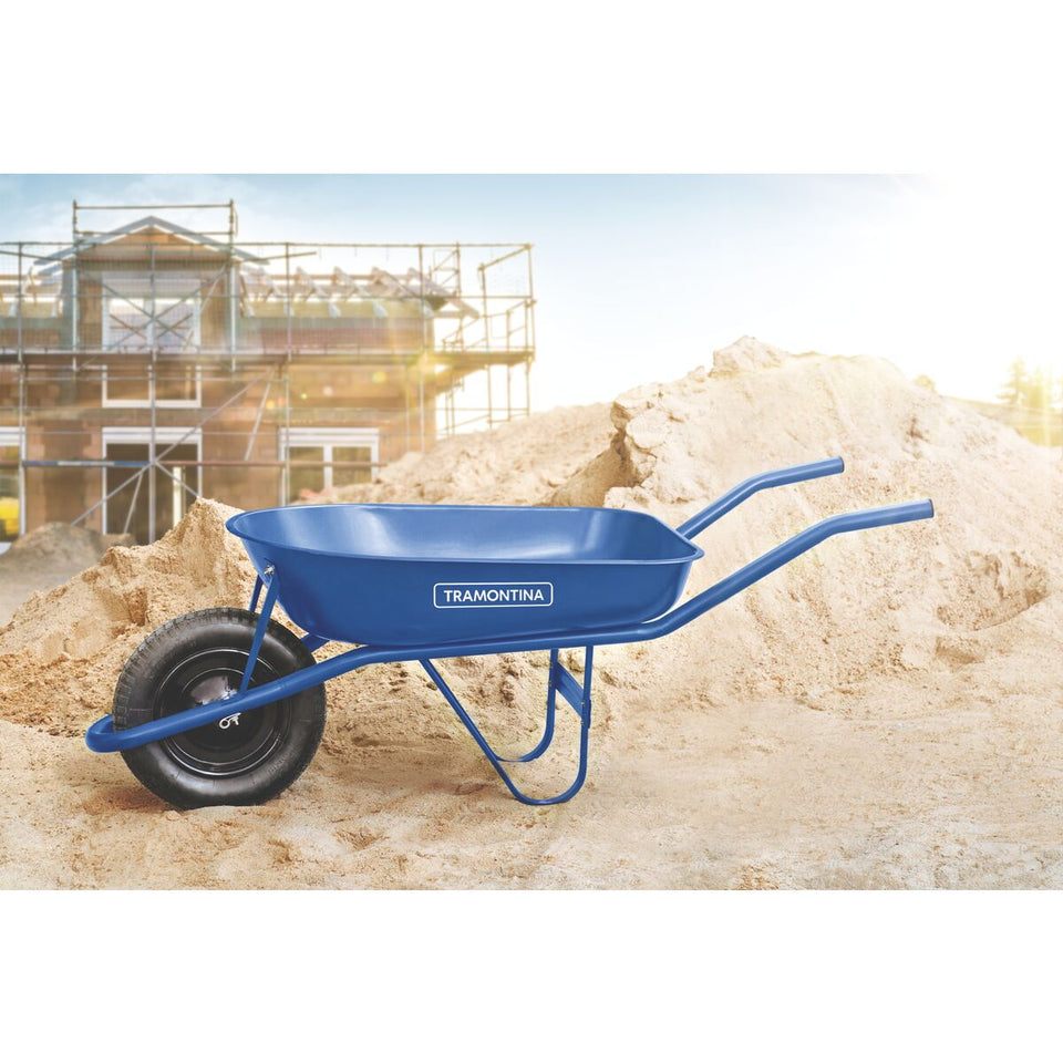 CARRINHO DE MÃO 50L AZUL 77704432 TRAMONTINA