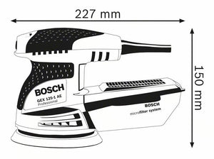 LIXADEIRA EXCÊNTRICA GEX 125-1 AE 250W 06013875E0 220V BOSCH