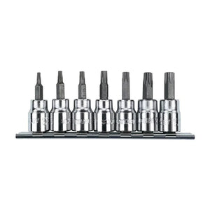 JOGO DE CHAVES SOQUETE TORX 3/8" T15-150 COM 7 PEÇAS 87-342 STANLEY