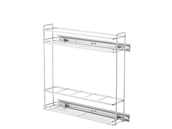 PORTA GARRAFAS/LATAS SLIM LATERAL CROMADO 2180 SCHMITT