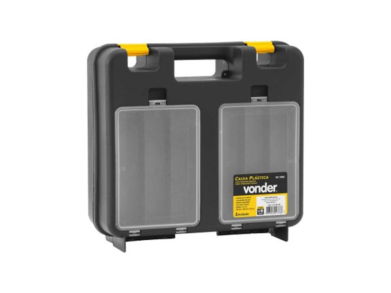 CAIXA PLÁSTICA PARA FERRAMENTAS 13" VD-7001 6107700100 VONDER