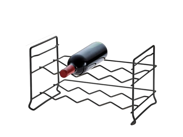 ADEGA EMPILHÁVEL PARA 8 GARRAFAS 380X220X255 0125 PRETO SCHMITT