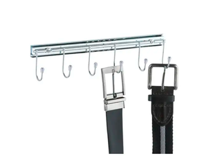 PORTA CINTOS DESLIZANTE REBEL CROMADO 2217 SCHMITT