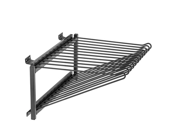 CALCEIRO DESLIZANTE TUBOLAR LATERAL PARA 12 CALÇAS 380X220X45 0229 PRETO SCHMITT