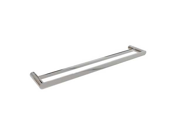 PORTA TOALHA DUPLO SOLANO INOX POLIDO 600MM 24825 ITALY LINE