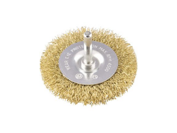 ESCOVA DE AÇO CIRCULAR  3''X3/8X1/4' 6325003140 VONDER