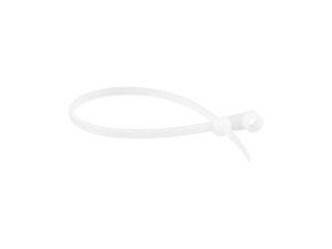 ABRAÇADEIRA DE NYLON BRANCA P/PARAFUSO 200X3,6 COM 100 PEÇAS 2815200036 VONDER