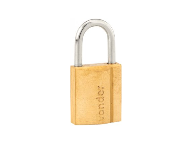 CADEADO 25MM LATÃO 3201025000 VONDER