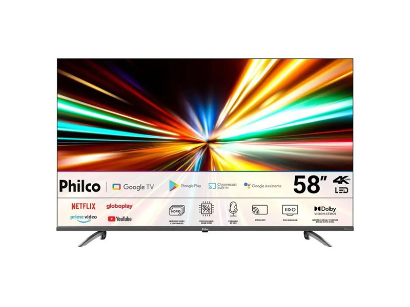 SMART TV 4K UHD LED 58" P58KGA PHICO