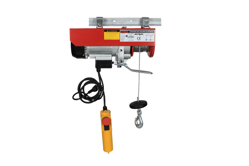 GUINCHO DE COLUNA ELÉTRICO 100/200KG H-A 101 220V MOTOMIL