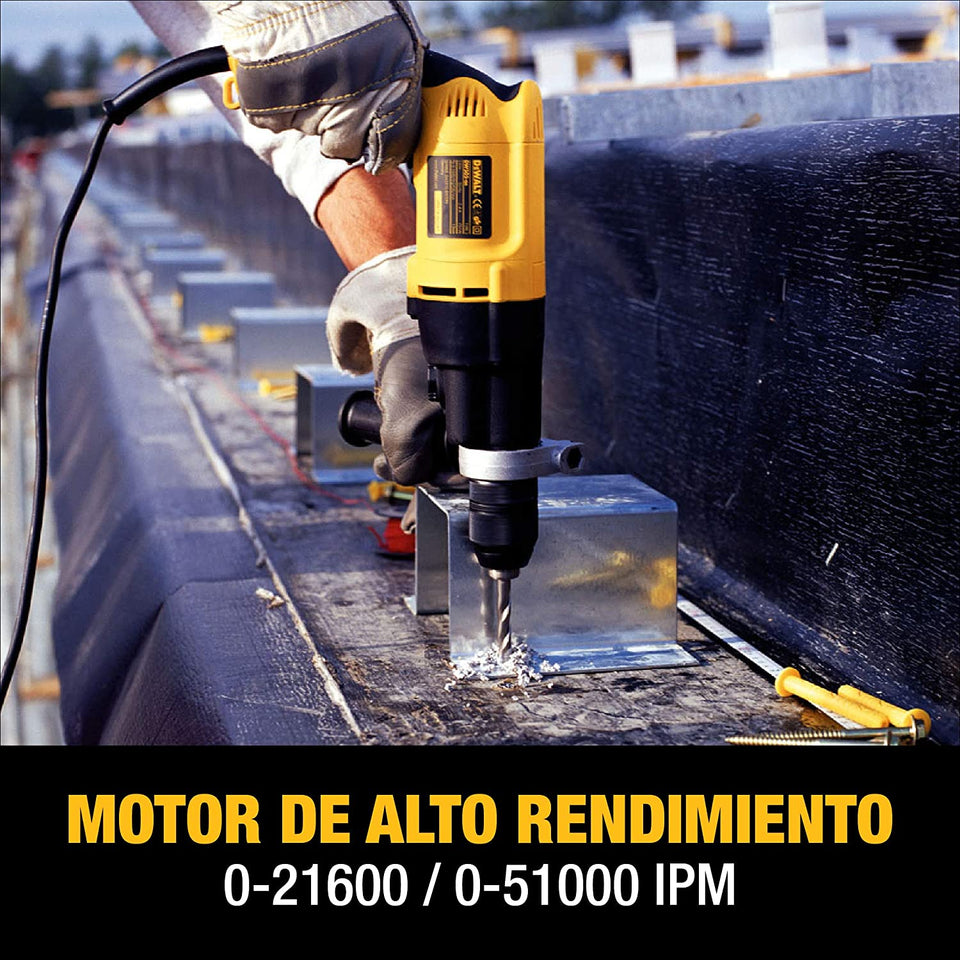 FURADEIRA DE IMPACTO 1/2" VVR 2 VELOCIDADES DW505 800W 220V DEWALT