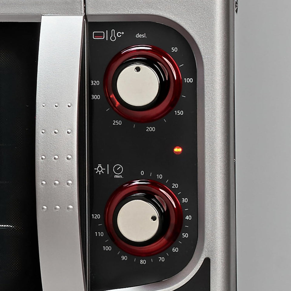 FORNO ELÉTRICO GOURMET GRILL 44L PRATA 9741(79182) 1.775W 220V FISCHER