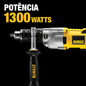 FURADEIRA DE IMPACTO DE 5/8" COM MALETA D21570K-B2 1300W 220V DEWALT