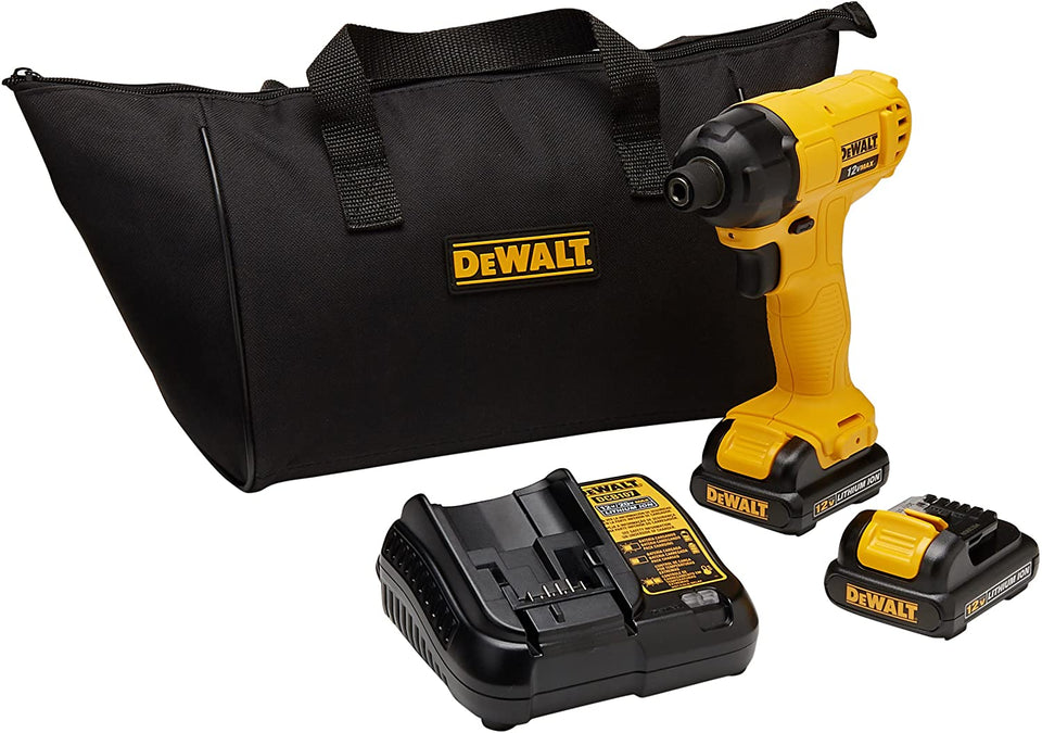 PARAFUSADEIRA DE IMPACTO 1/4'' 12V MAX DCF805C2 DEWALT
