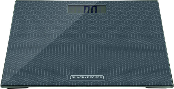 BALANÇA DE BANHEIRO DE VIDRO COM DISPLAY DIGITAL BK40 BLACK+DECKER