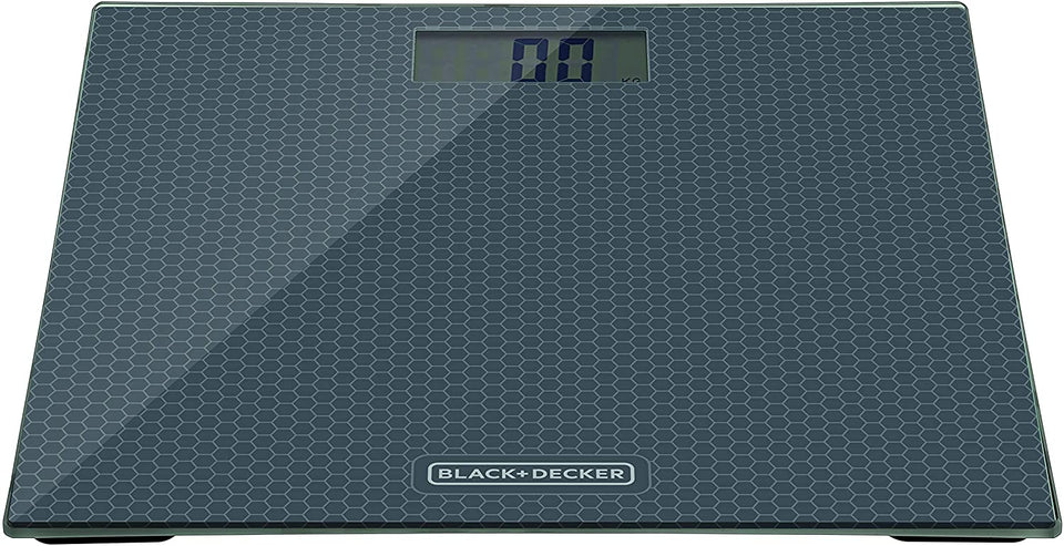 BALANÇA DE BANHEIRO DE VIDRO COM DISPLAY DIGITAL BK40 BLACK+DECKER