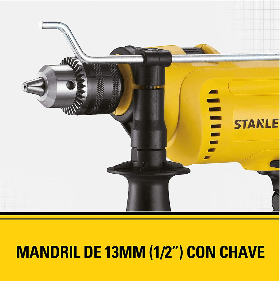 FURADEIRA DE IMPACTO DE 1/2" SDH600 600W 220V STANLEY