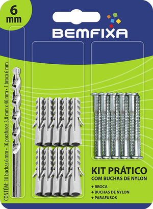 KIT PRÁTICO 6MM 3372 BEMFIXA