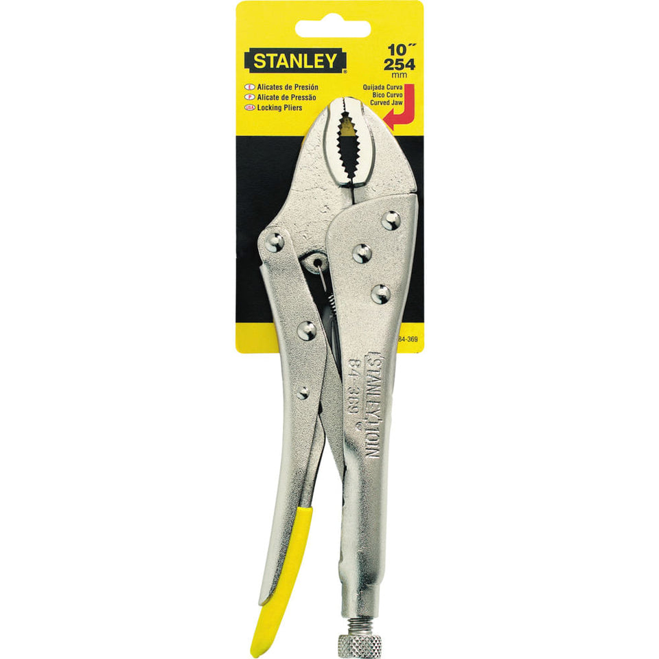 ALICATE DE PRESSÃO CURVO 10" POLEGADAS 84-369 STANLEY