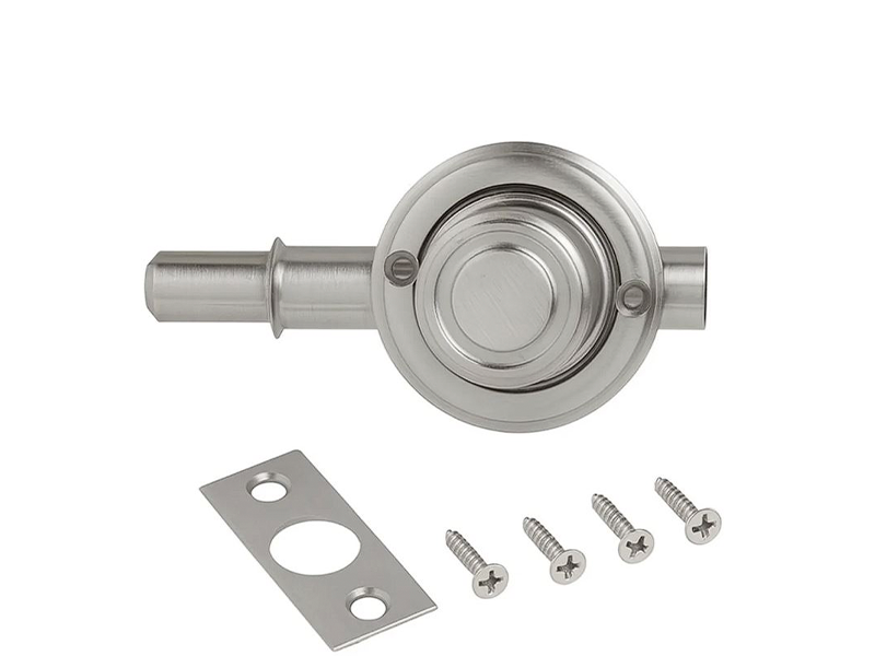FECHO BATOM CROMADO ACETINADO 050011 UNIÃO MUNDIAL
