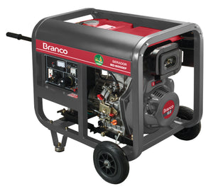 GERADOR DE ENERGIA A DIESEL BD8000EF 13CV  MONOFÁSICO 90314593 BRANCO