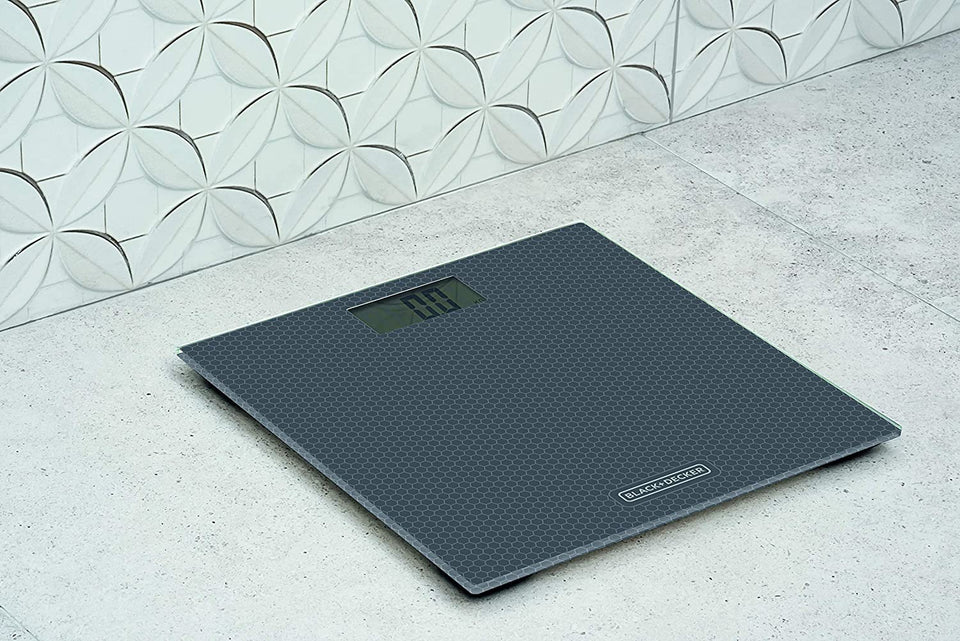 BALANÇA DE BANHEIRO DE VIDRO COM DISPLAY DIGITAL BK40 BLACK+DECKER