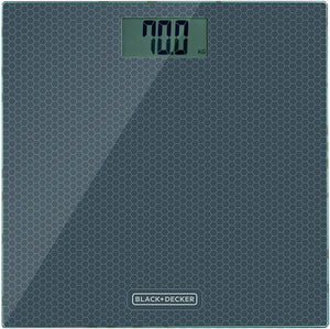 BALANÇA DE BANHEIRO DE VIDRO COM DISPLAY DIGITAL BK40 BLACK+DECKER