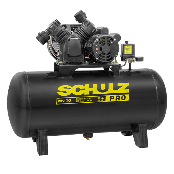 COMPRESSOR DE AR CSV 10-110 PROFISSIONAL MONOFÁSICO SCHULZ