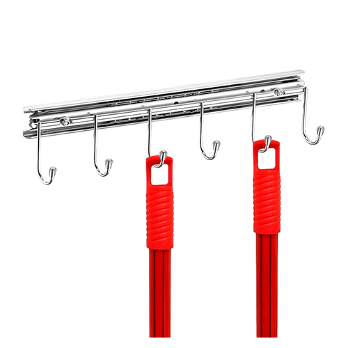 PORTA CINTOS DESLIZANTE REBEL CROMADO 2217 SCHMITT