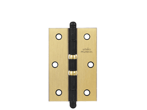 DOBRADIÇA AÇO 3.1/2" F.ANT. COM ANEL 0625609 UNIÃO MUNDIAL