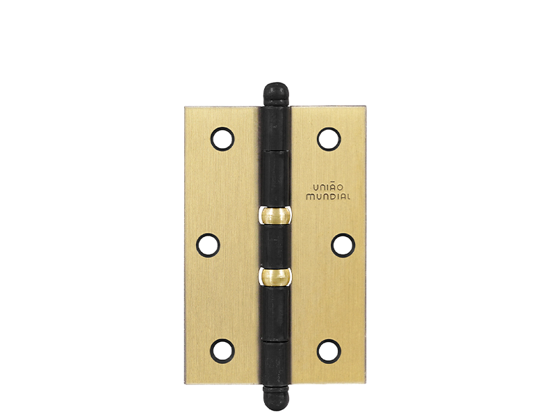 DOBRADIÇA AÇO 3.1/2" F.ANT. COM ANEL 0625609 UNIÃO MUNDIAL