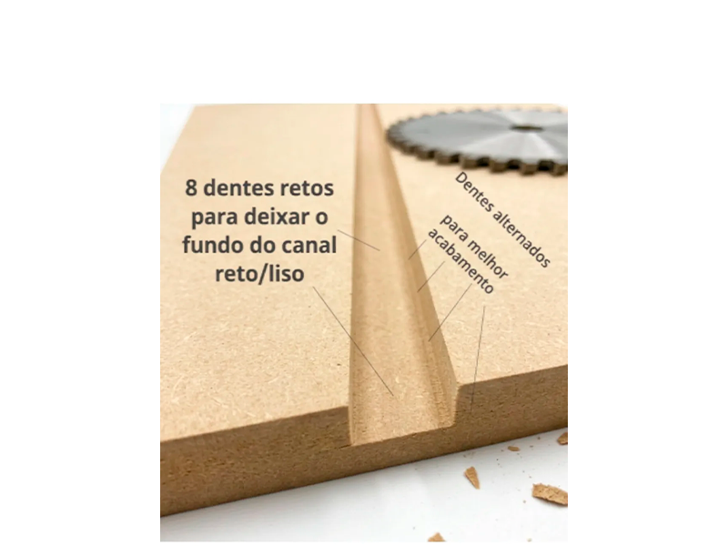 DISCO DE SERRA FRESA CANAL FUNDO GAVETA 200X6.5X30X45D 762017966