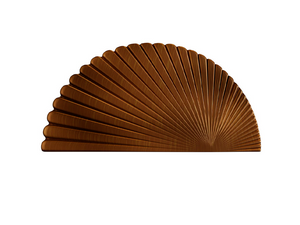 PUXADOR CONCHA AURI IL1690 ÂMBAR 87X42MM ITALY LINE