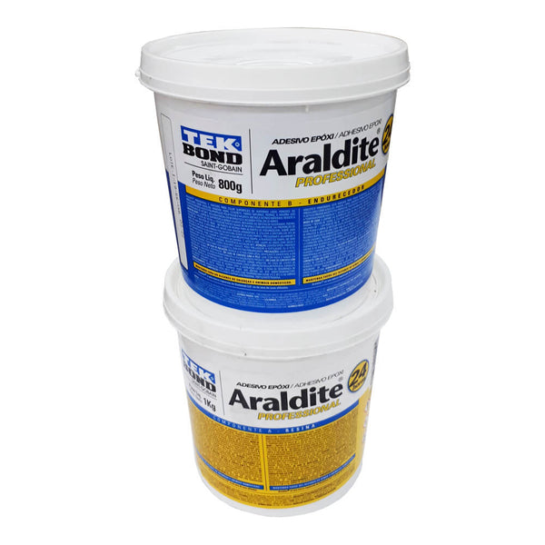COLA EPÓXI ARALDITE PROFISSIONAL INDUSTRIAL 1.8KG TEKBOND