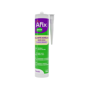 SILICONE SELANTE ACRÍLICO FIXA ESPELHO BRANCO 400G AFIX