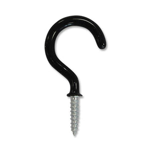CONJUNTO GANCHOS PARA TETO PRETO 5 PEÇAS 5234 BEMFIXA
