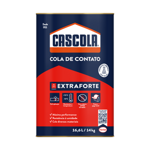 COLA DE CONTATO CASCOLA EXTRA 14KG SEM TOLUOL