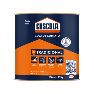 COLA DE CONTATO CASCOLA 195GR SEM TOLUOL