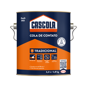 COLA DE CONTATO CASCOLA 2.8KG SEM TOLUOL