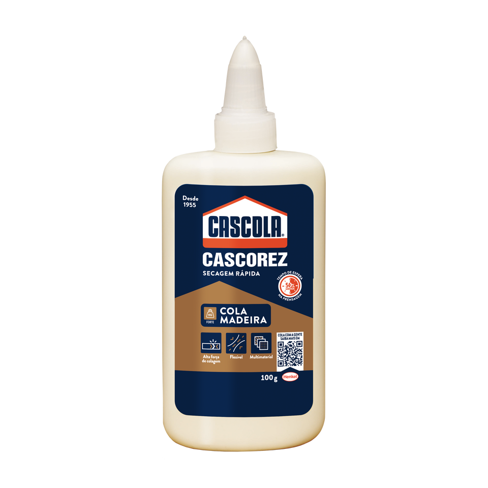 COLA MADEIRA CASCOREZ 100GR CASCOLA