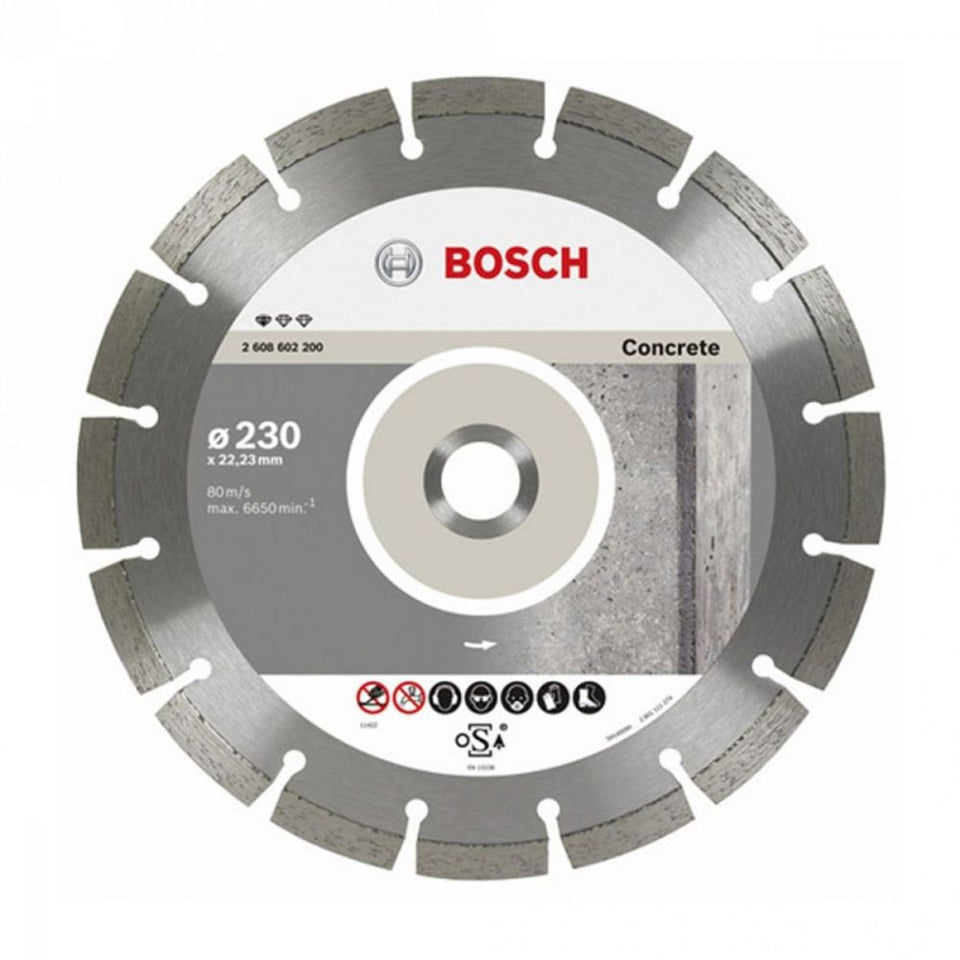 DISCO DIAMANTADO 230MM SEGMENTADO PROFISSIONAL 2608602200 BOSCH