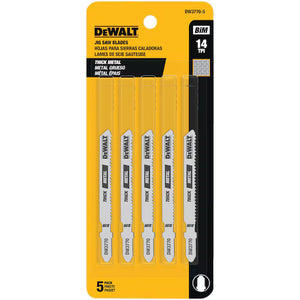 LÂMINA DE SERRA TICO-TICO 3" DW3774-5 COM 5 PEÇAS DEWALT