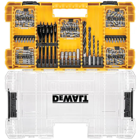 JOGO DE BITS E BROCAS COM 160 PEÇAS DWAMF160 DEWALT