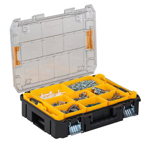 CAIXA ORGANIZADORORA DE FERRAMENTAS COM TAMPA TRANSPARENTE TSTAK DWST17805 DEWALT