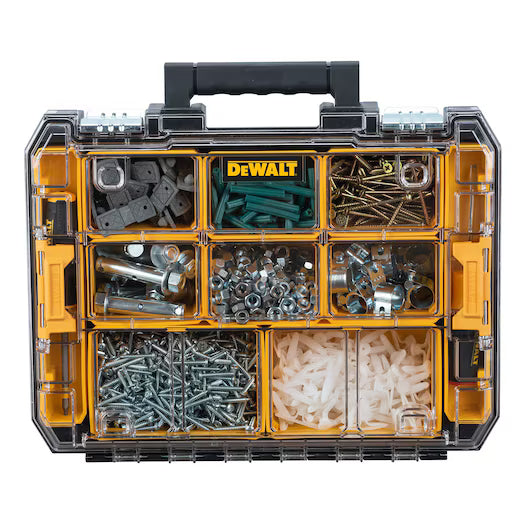 CAIXA ORGANIZADORORA DE FERRAMENTAS COM TAMPA TRANSPARENTE TSTAK DWST17805 DEWALT