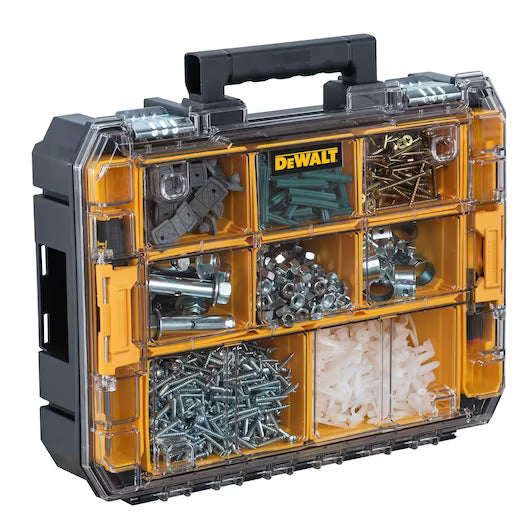 CAIXA ORGANIZADORORA DE FERRAMENTAS COM TAMPA TRANSPARENTE TSTAK DWST17805 DEWALT